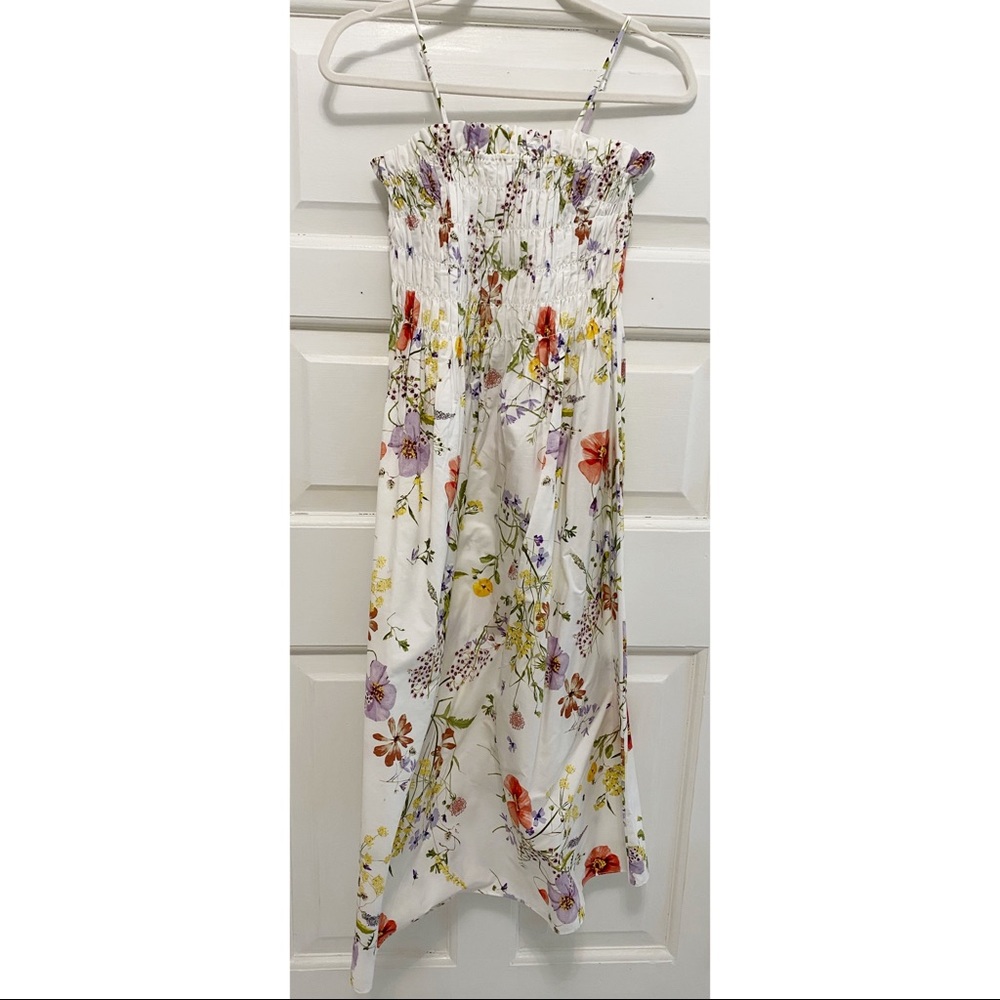 H&M limited edition floral midi dress size medium